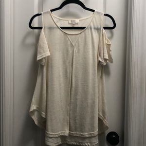 Cold shoulder top